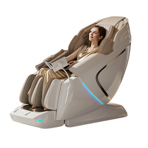 AUX Massage Chair L50S SL Rail 4D Robotic Hand Full Body Home Electric <b>Sofa</b> White <b>Gold</b> - Product Image 4