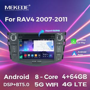 MEKEDE Lecteur multimédia Android 7 pouces pour voiture Écran AUTO Stéréo pour Toyota RAV4 2007-<span class=keywords><strong>2011</strong></span> avec prise en charge DVD CD Bluetooth Wifi <span class=keywords><strong>GPS</strong></span> - Product Image 2