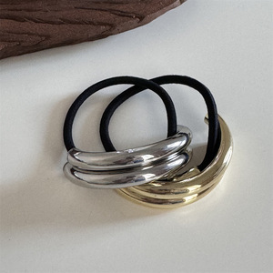 Nouveau été coiffes filles Durable <span class=keywords><strong>élastique</strong></span> bandeau <span class=keywords><strong>de</strong></span> cheveux <span class=keywords><strong>avec</strong></span> breloque en métal Simple <span class=keywords><strong>élastique</strong></span> pour <span class=keywords><strong>queue</strong></span> <span class=keywords><strong>de</strong></span> <span class=keywords><strong>cheval</strong></span> <span class=keywords><strong>élastique</strong></span> personnalisé corde à cheveux - Product Image 6