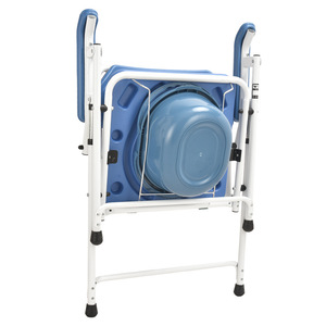 Wei Yikang <b>Folding</b> Nursing Chair 898A Blow Molded Seat With <b>Commode</b> For Elderly And Disabled - Product Image 4