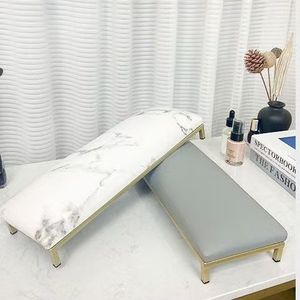 Leather Nail <b>Art</b> Hand Pillow <b>Set</b>, High-End Dirt Stain Resistant Manicure Table Cushion for Nail Salon - Product Image 3