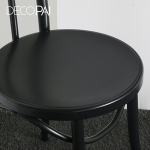 Industriel nordique salon <span class=keywords><strong>bistrot</strong></span> café restaurant meubles unique haut dossier KD en métal chaise - Product Image 3