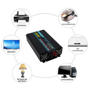 Convertisseur d'énergie à onde sinusoïdale pure GX-4KW 4000W 48V 220V monophasé 30A, efficacité 95%, garantie 12 mois - Product Image 6