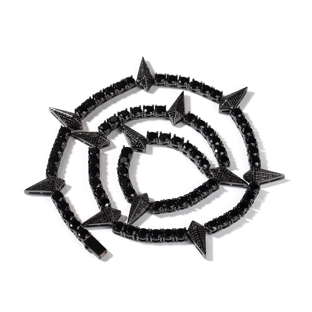 (Modello zircone) diamante nero di canna