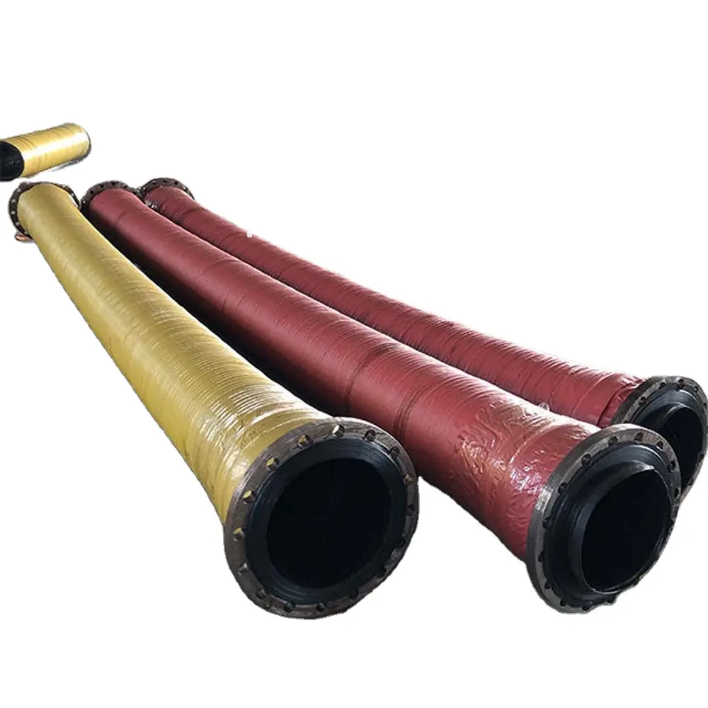 1/2 a 12 tubo di aspirazione dell'olio industriale da 16 pollici e tubo di scarico dell'acqua tubi di dragaggio marini in gomma