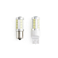 Feux de signalisation LED RCJ super lumineux 6W 1157 BAY15D, compatibles avec tous les véhicules