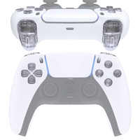 EXtremeRate – Kit complet de boutons personnalisés colorés pour manette PS5 : D-pad, gâchettes R1 L1 R2 L2, boutons Share, Option et Face – Remplacement