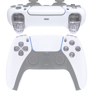 EXtremeRate - Juego Completo de Botones de Repuesto Personalizados y Coloridos para el Control de PS5: D-pad, R1, L1, R2, L2, Botones de Función y Botones Faciales - Product Image 6