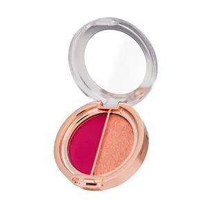 BEAUTY GLAZED Makeup10-colorマカロン2in1アイシャドウパレットマットグリッターアイシャドウプロフェッショナルコスメティック