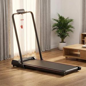 <span class=keywords><strong>Tapis</strong></span> roulant 2 <span class=keywords><strong>en</strong></span> 1 peu encombrant, design pliable, rangement facile, 115 mm <span class=keywords><strong>de</strong></span> largeur pour petits appartements - Product Image 4