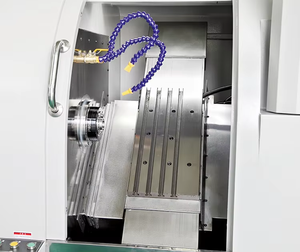 Tour CNC de type gang HS 46C pour le tournage à haut volume de barres et de petites pièces - Product Image 3