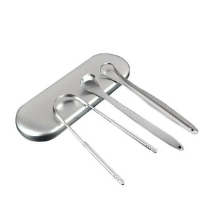 Raspador de Lengua de Acero Inoxidable con Logotipo Personalizado, Producto Multiusos para la Higiene Bucal para Adultos, Limpiador de Lengua Metálico Personalizado - Product Image 6