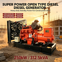 Régulateur de tension automatique (AVR) et chargeur de batterie pour générateur diesel 30KW à châssis ouvert, alternateur ATS en cuivre pur, réponse rapide