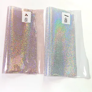 厚度0.3毫米激光细点图案TPU薄膜，用于制作化妆包、杯垫和玩具TPU薄膜