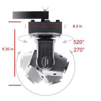 U'King 50W LED-Strahl muster Shaking Head Bühnen effekt Beleuchtung LED RGBW Beam Light