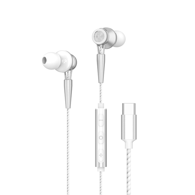 YooKiE YTL 15 Metal In-Ear Wired Earbuds with Storage Box Hands-free Music Type-C Interface