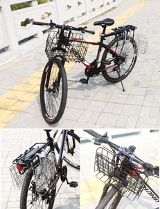 Cesta Delantera Plegable para <span class=keywords><strong>Bicicleta</strong></span> con Bolsa Interior Extraíble de Liberación Rápida - Product Image 2