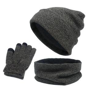Ensemble 3 pièces bonnet, cache-cou et gants tactiles pour homme et femme – Vente en gros - Product Image 6