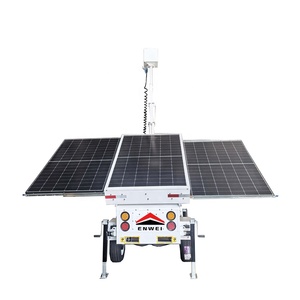 Mưa và sét bằng chứng năng lượng mặt trời di động video giám sát Trailer cho khu vực từ xa giám sát - Product Image 4