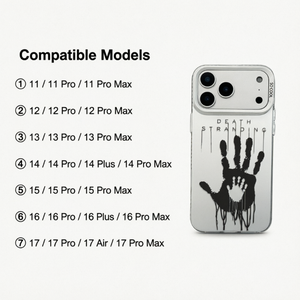 เคส TPU ใสลายพิมพ์ด้วยมือสีดำ <span class=keywords><strong>Death</strong></span> <span class=keywords><strong>stranding</strong></span> เคสโทรศัพท์แบบนิ่มกันกระแทกสำหรับ iPhone 17 16 15 14 13 PRO MAX - Product Image 3