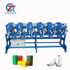 Hot sale small textile machinery pp twine winder automatic sewing thread cone winding machine