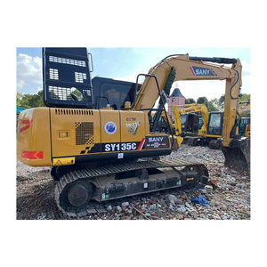 Excavadora de <span class=keywords><strong>Segunda</strong></span> <span class=keywords><strong>Mano</strong></span> de Alta Calidad Sany 135 de 13 Toneladas, Marca China, Fabricada en China, en Venta al Mejor <span class=keywords><strong>Precio</strong></span> - Product Image 1