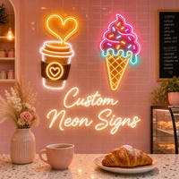 Enseigne au néon LED personnalisable en gros pour les magasins, les entreprises, la publicité, les bars