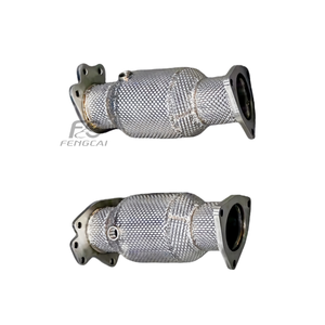 Tuyau d'échappement en acier inoxydable de haute qualité pour Chevrolet <span class=keywords><strong>Corvette</strong></span> C8 6.2 2020-2025, collecteur avec isolation thermique, amélioration de la puissance - Product Image 2