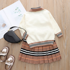 Venta al por mayor de ropa para niños de 1 a 7 <span class=keywords><strong>años</strong></span> 2025, Ropa para Niñas, conjunto de primavera, suéter de punto, chándal, conjunto de Ropa para Niñas para niños - Product Image 4