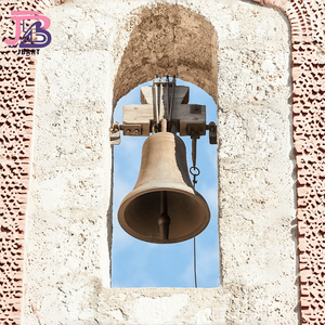 Campana de Iglesia Antigua de Bronce Fundido con Texto Grabado Personalizado, Gran Campana de Torre de Latón con Relieve para Capilla, Monasterio, Catedral - Product Image 3