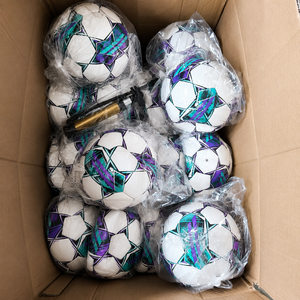 Balón de Fútbol Estilo <span class=keywords><strong>Copa</strong></span> de Europa y <span class=keywords><strong>Copa</strong></span> América Plateado, Modelo N.° 5, para la Liga de Campeones, Adhesivo, de Cuero PU, Nuevo Modelo - Product Image 2