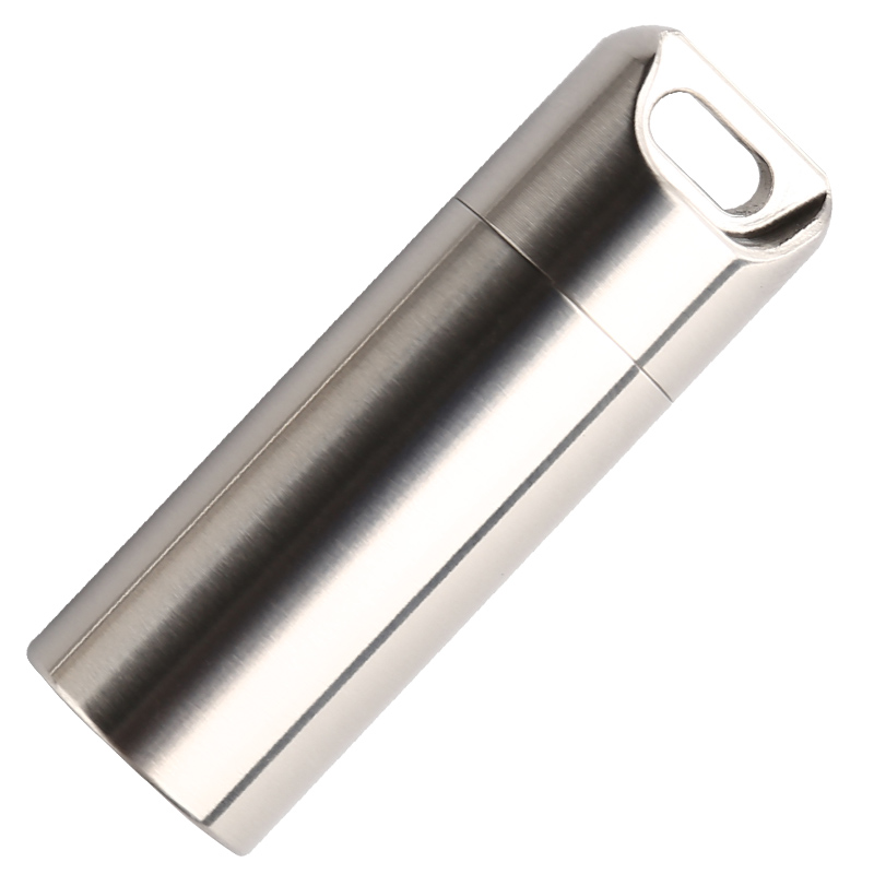 Модный персональный мини-диспенсер для таблеток из нержавеющей стали