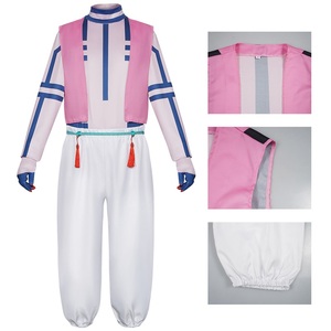 Disfraz <span class=keywords><strong>de</strong></span> <span class=keywords><strong>Anime</strong></span> Demon Slayer para Adultos, Conjunto <span class=keywords><strong>de</strong></span> Chaleco y Pantalones Unisex para Fiesta y Halloween - Product Image 4