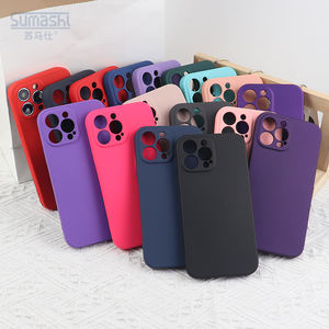 Funda de teléfono móvil a prueba de golpes de silicona TPU suave mate de bajo <span class=keywords><strong>precio</strong></span> funda de goma suave esmerilada para iPhone 16 15 12 13 pro <span class=keywords><strong>Max</strong></span> - Product Image 6