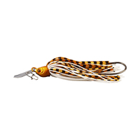 Leurre de Pêche Chatterbait Palmer 100mm 17g, Jig Vibratoire, Buzz Bait, Leurre à Jupe en Silicone, Jigs pour Basse, Spinnerbait