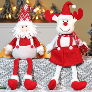 Decorazioni Natalizie 2025 di Alta Qualità, Bambole Ornamentali Rosse e Bianche, Addobbi per Vetrine e Feste, <span class=keywords><strong>Babbo</strong></span> <span class=keywords><strong>Natale</strong></span> - Product Image 6
