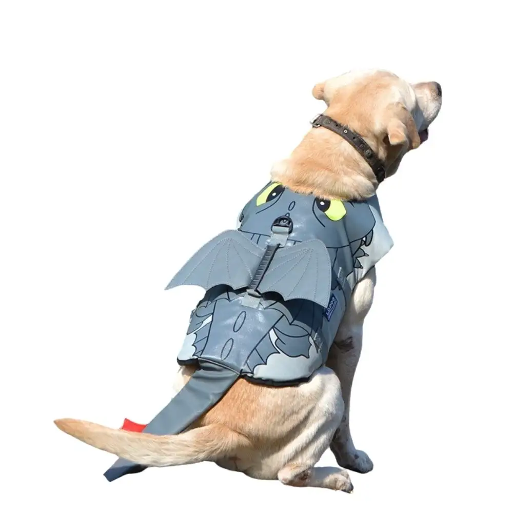 Chaqueta de baño de seguridad para mascotas, chaleco salvavidas ajustable para perros, novedad de 2023