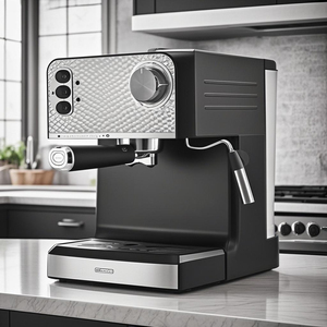 Gran oferta, cafetera casera semiautomática para uso doméstico, cafetera Espresso capuchino con carcasa de aluminio para hoteles, coches, vehículos recreativos - Product Image 4