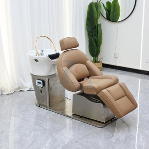Tazón de salón, silla de lavado de masaje de enfermería, cabeza japonesa, cama de <span class=keywords><strong>Spa</strong></span>, silla de champú, silla eléctrica para lavar el cabello - Product Image 1