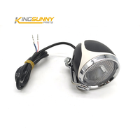 Phare avant King Sunny blanc pour pièces de scooter Kugoo M4, accessoires, lampe de phare, pièces détachées de scooter électrique