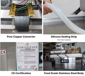Machine d'emballage sous vide automatique électrique pour aliments et produits chimiques Dz400 avec acier inoxydable 304 - Product Image 3