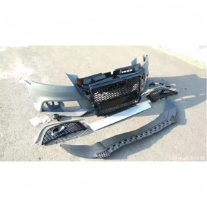Kit de Conversión de Carrocería Estilo <span class=keywords><strong>RS3</strong></span>, Parachoques Delantero con Rejilla de Panal para <span class=keywords><strong>Audi</strong></span> <span class=keywords><strong>A3</strong></span> <span class=keywords><strong>8P</strong></span> 2008-2013 - Product Image 4