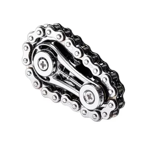 Gyro de doigt en métal avec chaîne et pignons, jouet de vélo de route, livraison directe - Product Image 4