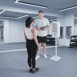 Bodydot BDF1000 Analizador Corporal Inteligente con IA Comercial, Pantalla Táctil LCD, Soporte de Aluminio, No Plegable, Unisex, Ligero - Product Image 3
