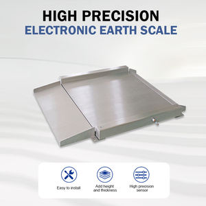 2T 3T Abnehmbare Rampen boden waage Langlebige digitale Boden waage HOLD-Funktion Kohlenstoffstahl-Boden waage - Product Image 4