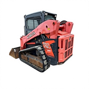 รถตักล้อยาง Kubota SVL75.2 มือสองสมรรถนะสูง พร้อมบุ้งกี๋ สำหรับงานก่อสร้างในฟาร์มและการขนย้ายวัสดุก่อสร้าง - Product Image 1