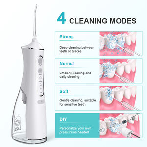 Pic à eau Ipx7 Étanche Rechargeable Sans <span class=keywords><strong>Fil</strong></span> Électrique Portable Jet Dents Nettoyage <span class=keywords><strong>Fil</strong></span> <span class=keywords><strong>Dentaire</strong></span> Irrigateur Oral <span class=keywords><strong>Hydropulseur</strong></span> - Product Image 1