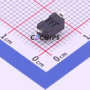 UK-B0227-G4.3-160-B Tactile Switch SMD,6x3.5mm Switch Single Pole Single Throw Rectangle Button 1.6N Vertical Mount - Product Image 2