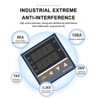 Harga Pabrik PID Intelligent Thermostat REX-C100 REX-C400 REX-C700 REX-C900 Pengontrol Suhu Layar Digital
