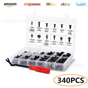 340Pcs Plastic Car <b>Trim</b> Clips Kit <b>Door</b> Panel Retainers Fasteners For Auto Repair Replacement - Product Image 3